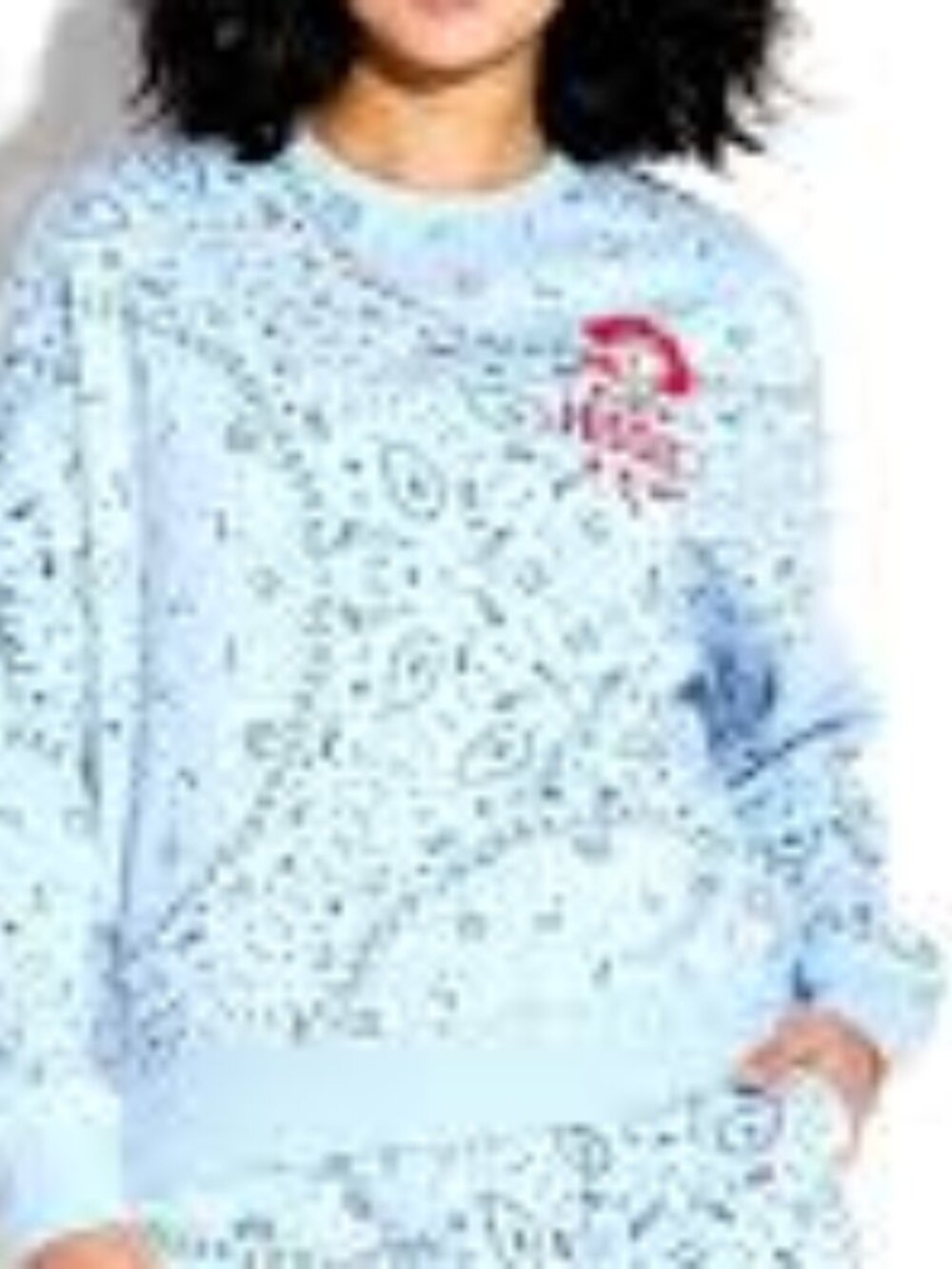 NEW Disney Pixar Women's Crewneck Toy Story Jessie Fleece Graphic Pullover Light - Picture 6 of 6